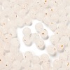 Frosted Transparent Acrylic Beads OACR-F013-13-2