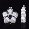 Transparent Acrylic Pendants TACR-R146-012-3