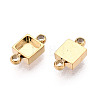 304 Stainless Steel Connector Cabochon Settings STAS-N115-30G-2