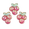 Fruit Theme Transparent Epoxy Resin Cabochons RESI-XCP0002-64B-1