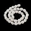 Natural White Jade Beads Strands G-E614-B01-08-2