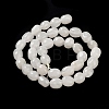 Natural White Jade Beads Strands G-E614-B01-08-2
