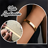 304 Stainless Steel Bangle Blank Strips MAK-WH0016-02B-G-6