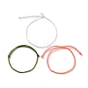 Simple Nylon Cord Bracelets Set BJEW-JB07376-03-1