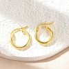 925 Sterling Silver Hoop Earrings STER-P047-13A-G-3