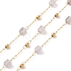 Natural Amethyst Square Beaded Chains AJEW-SZ0002-43I-1