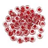 Luminous Handmade Foil Glass Beads LAMP-P020-01A-05-2