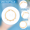 Unicraftale 8Pcs 2 Colors 304 Stainless Steel Huggie Hoop Earring Findings STAS-UN0044-76-5
