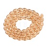 Transparent Glass Beads Strands GLAA-N071-01A-A07-2