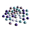 Transparent K9 Glass Cabochons GGLA-L029-03B-M01-4