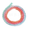 Transparent Painted Glass Beads Strands LS-DGLA-A034-T2mm-A11-5