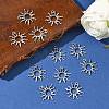 Tibetan Style Alloy Sun Pendants X-TIBEP-M020-09AS-5