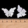 Plating Opaque Acrylic Imitation Shell Beads OACR-P039-02A-3