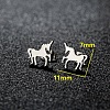 201 Stainless Steel Stud Earrings FS-WGB18B1-34-1
