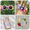 36Pcs 6 Styles Fruit Theme Transparent Resin Cabochons RESI-TADJ0001-27-6
