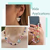 UV Plating Leopard Print Pattern Opaque Acrylic Beads OACR-CJZ0001-03-7