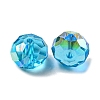 Electroplate Glass Beads EGLA-Z004-01B-13-3