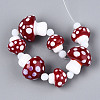 Handmade Lampwork Beads Strands LAMP-N028-11-2