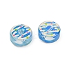 UV Plating Handmade Lampwork Beads LAMP-R004-03C-3