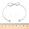 304 Stainless Steel Cuff Bangles BJEW-L682-032P-5