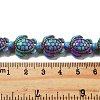 Synthetic Turquoise Dyed Beads Strands X-G-P507-05M-3