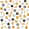 Olycraft 160 Pcs Alloy Cabochons MRMJ-OC0001-66-1