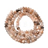 Natural Black Moonstone Beads Strands G-K376-I05-3x4mm-3
