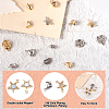 12 Sets 12 Styles Brass Magnetic Clasps FIND-TA0002-20-13