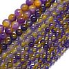 Natural Malaysia Jade Beads Strands G-B165-C04-8mm-4