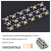 Unicraftale 72Pcs 3 Colors 304 Stainless Steel Charms STAS-UN0027-28-5