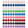 90Pcs 9 Colors Alloy Enamel Pendants ENAM-SZ0001-54D-8