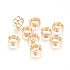 Brass Beads KK-G383-01G-02-1