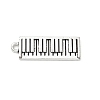 Tibetan Style Alloy Pendants AL-CBA1B2C-02B-AS-1