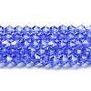 Transparent Electroplate Glass Beads Strands LS-EGLA-A039-T3mm-A07-1