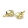 Rack Plating Brass & Cubic Zirconia Charms KK-G487-01G-2