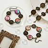 Alloy Bracelets Making BJEW-PH01919-4