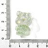 Transparent Resin Little Bear Ornament RESI-S015-01J-3