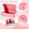 Cardboard Paper Shipping Box CON-WH0106-24B-4