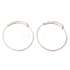Adjustable Iron Expandable Bangle Making LS-BJEW-R038-RG-3