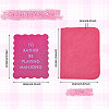 1Pc PU Imitation Leather Mahjong Scorecard Cover AJEW-GL0003-41-2