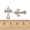 304 Stainless Steel Pendants STAS-O004-01B-P-3