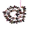 Natural Multicolor Tourmaline Beads Strands G-Z091-A45-2