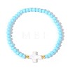Bohemian Glass Beads Stretch Bracelets LS-KO2121-6-1