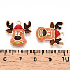 Christmas Theme Alloy Enamel Pendants ENAM-N056-403E-3
