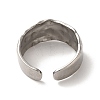 304 Stainless Steel Open Cuff Ring RJEW-C068-02B-P-3