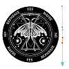 1Pc Chakra Gemstones Dowsing Pendulum Pendants FIND-CN0001-15J-1