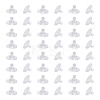 100Pcs Plastic Ear Nuts KK-TADJ0001-36-2
