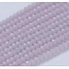 Opaque Solid Color Glass Bead Strands GLAA-F076-A12-1