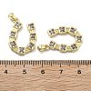 Brass Micro Pave Cubic Zirconia Pendants KK-U060-23G-04-3