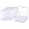 Transparent Plastic Bead Containers CON-BC0004-61-1